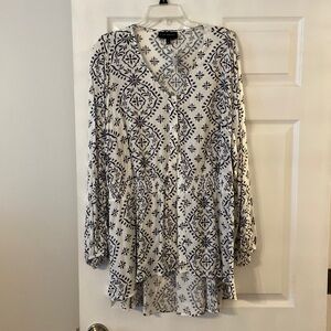 LANE BRYANT women’s blouse size 16 brand new with tag  length 35” bust 44”